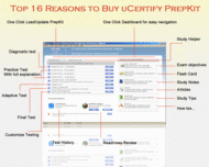 uCertify PrepKit for CompTIA exam XK0-002 screenshot